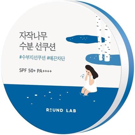 Produktbild Round Lab Birch Juice Sun Cushion (Sonnencreme, SPF 50+, 15 ml, 15 g)