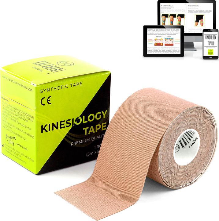 Image du produit Kalahari 4 Wellness Bande de Kinésiologie Professionnelle CUIR