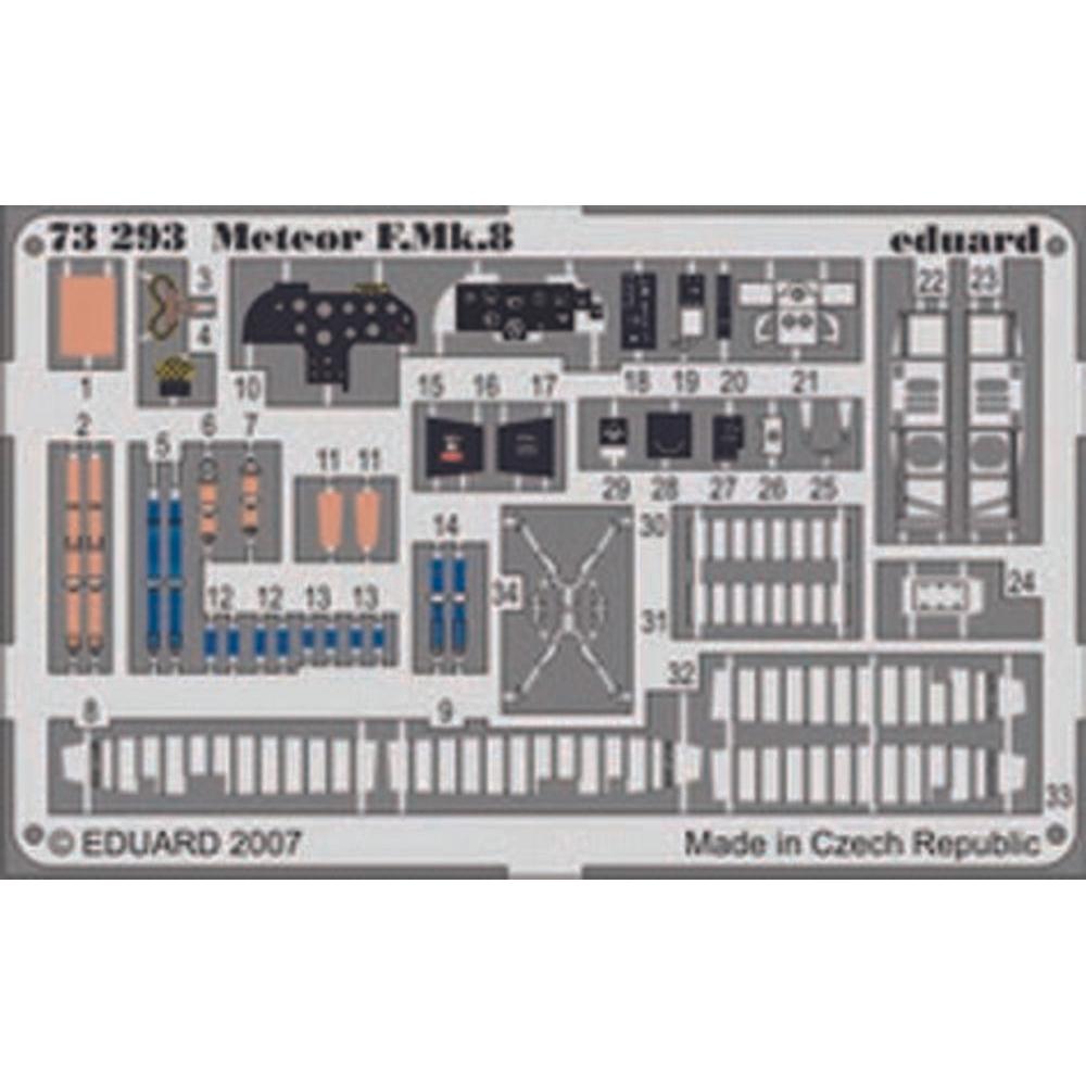 Eduard Meteor F.Mk.8 per il kit MPM