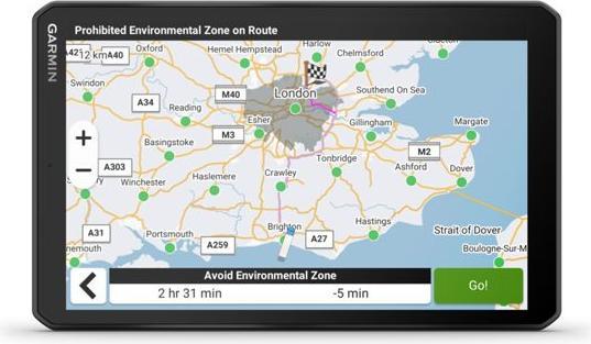 Produktbild Garmin Dezl LGV820, EU MT-D Truck/LKW Navigation (8")