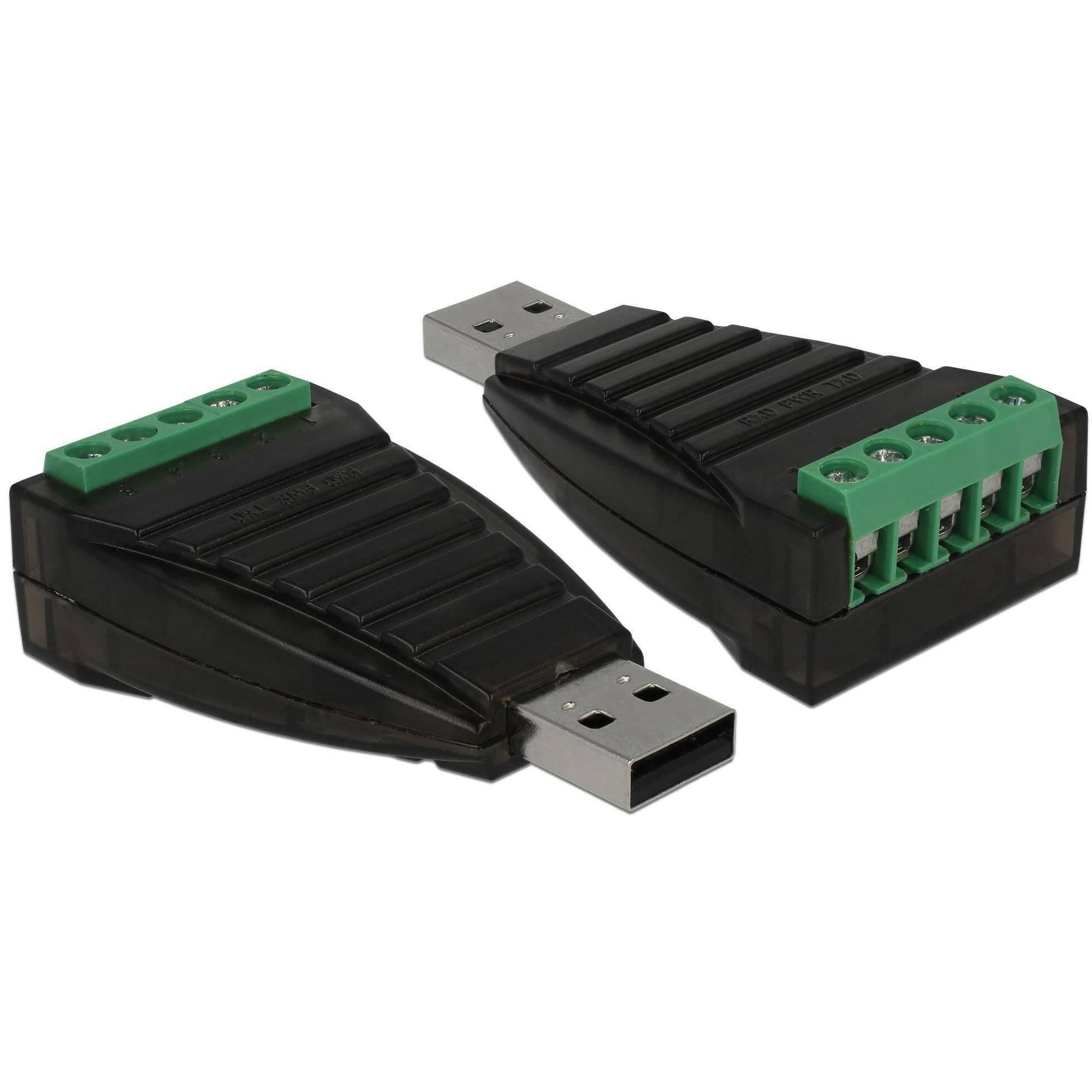 Delock, Etiketten, Terminalblock 5 Pin Konverter