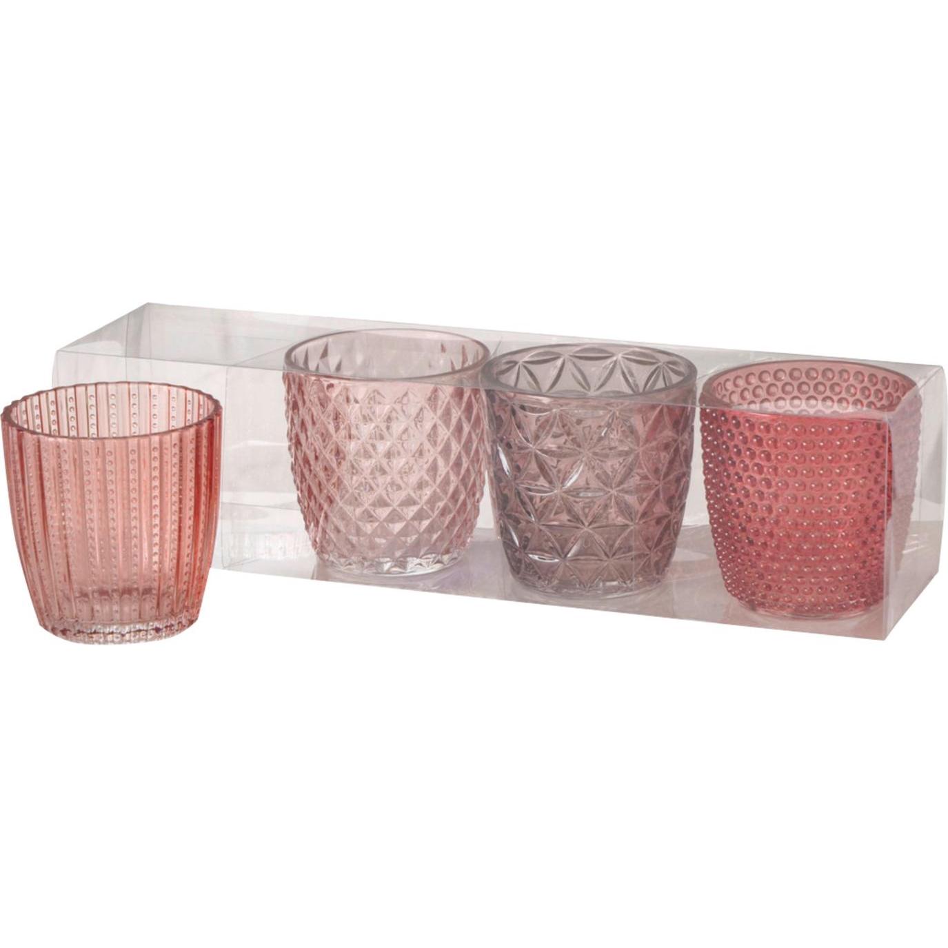 Boltze Home, Windlicht, Marilu (4 x, 7.5 x 7.5 x 8 cm)