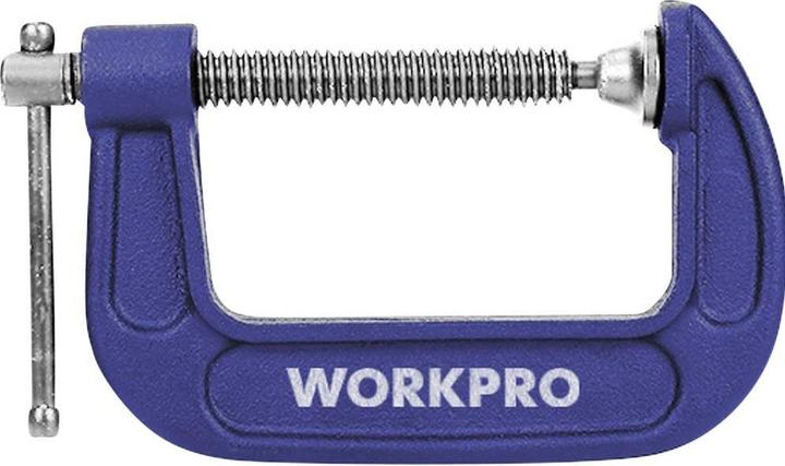 Produktbild Workpro 75 mm C-klemme (75 mm)