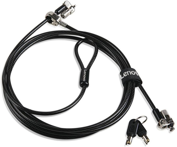 Actual product image Lenovo Kensington MicroSaver 2.0 Twin Cable Lock from