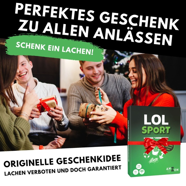 Productafbeelding Anzen Spiele ANZEN - LOL SPORT - Verboden te lachen (Duits)
