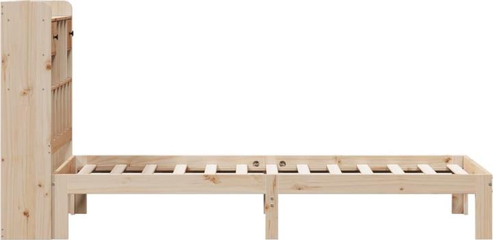 Produktbild vidaXL Bett mit Regal (90 x 200 cm)