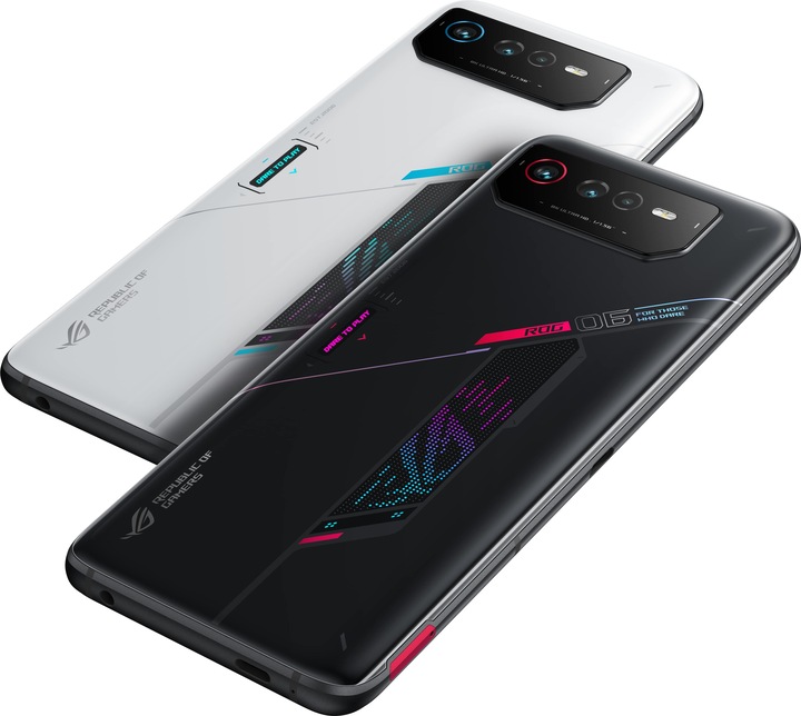 Actual product image ASUS ROG Phone 6 (256 GB, Phantom Black, 6.78", Dual SIM, 50 Mpx, 5G)