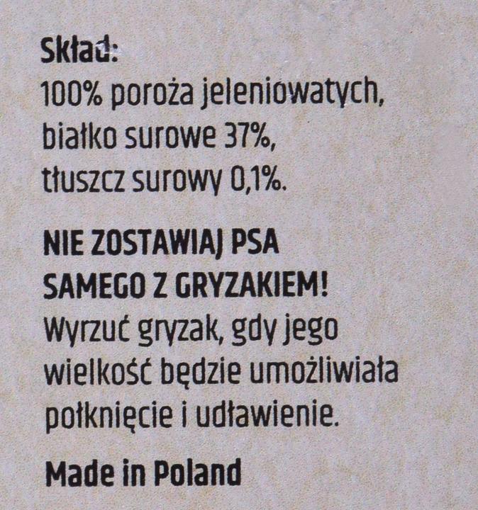 Produktbild 4Dogs Original 4DOGS - Kaugeweih vom Damhirsch (hard) - M