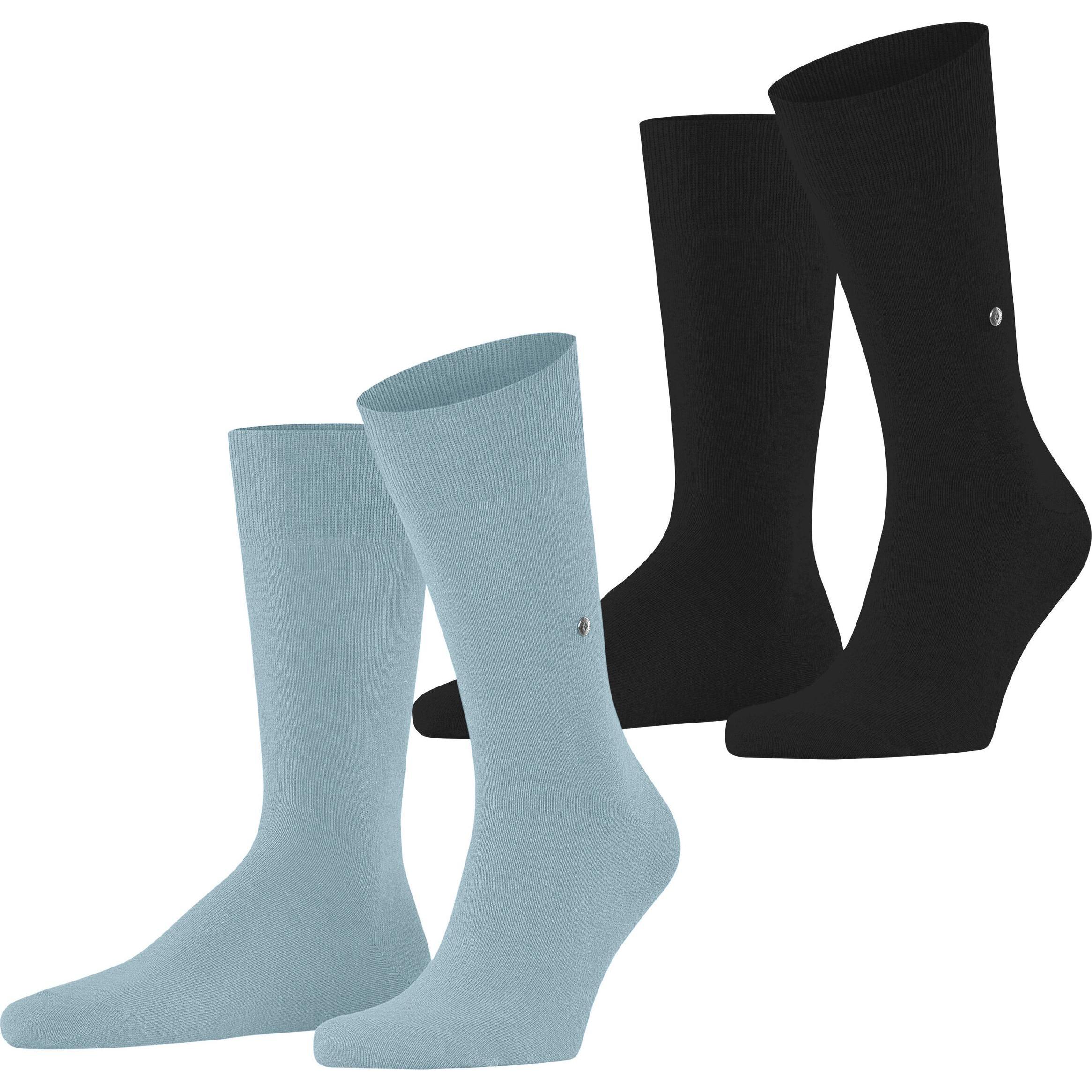 Burlington, Herren, Socken, Socken Casual, Grau, (40 - 46)