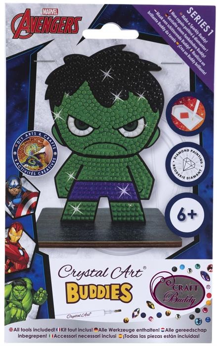 Actual product image Craft Buddy Hulk, Crystal Art Figure approx. 11x8cm