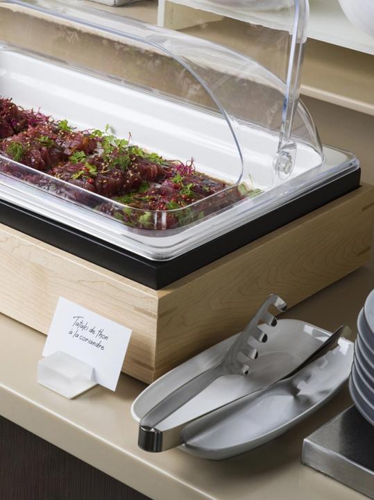 Image du produit Revol INSPIRED, BY Pince à buffet avec dents Acier inoxydable 18/10 gl (Fourchette de service)