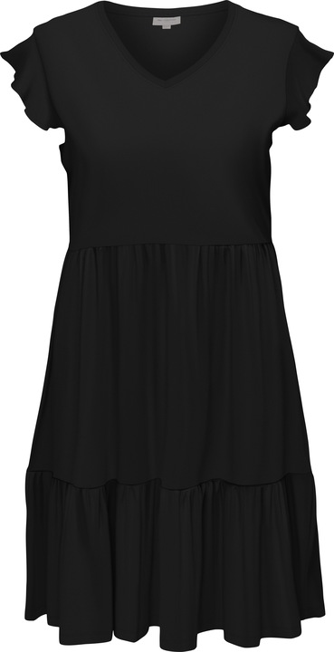 Only Carmay Life Cap Sl Frill Dress Jrs Noos