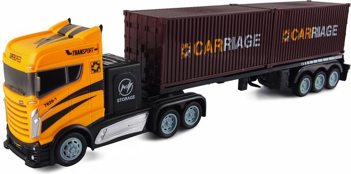 Amewi Sattelschlepper mit Container Auflieger 1:16, RTR (RTR Ready-to-Run)