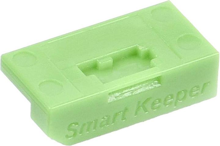 Actual product image Smart Keeper Mini Display Port Blocker green 10 pcs.