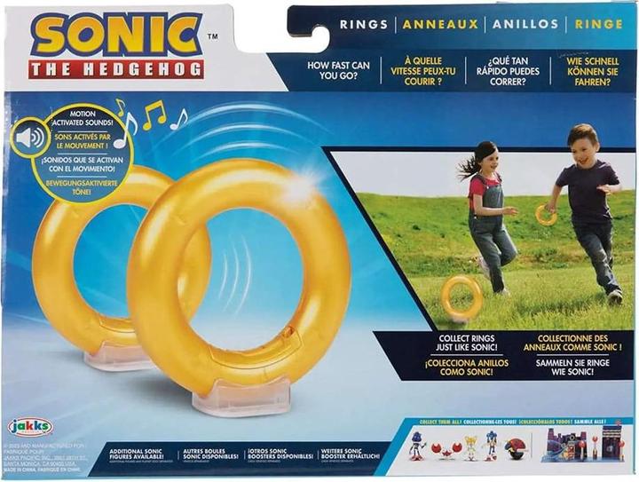 Actual product image Jakks Pacific Sonic - Sonic Rings with SFX (416984)