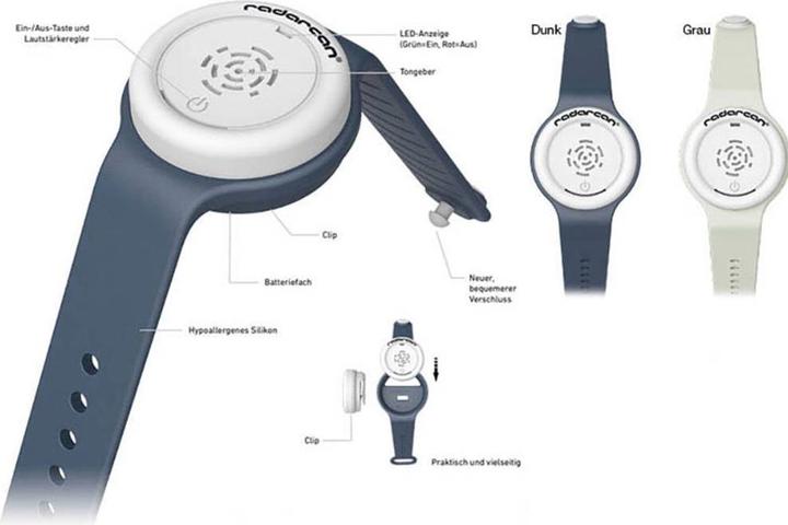 Actual product image Radarcan Mosquito repellent bracelet