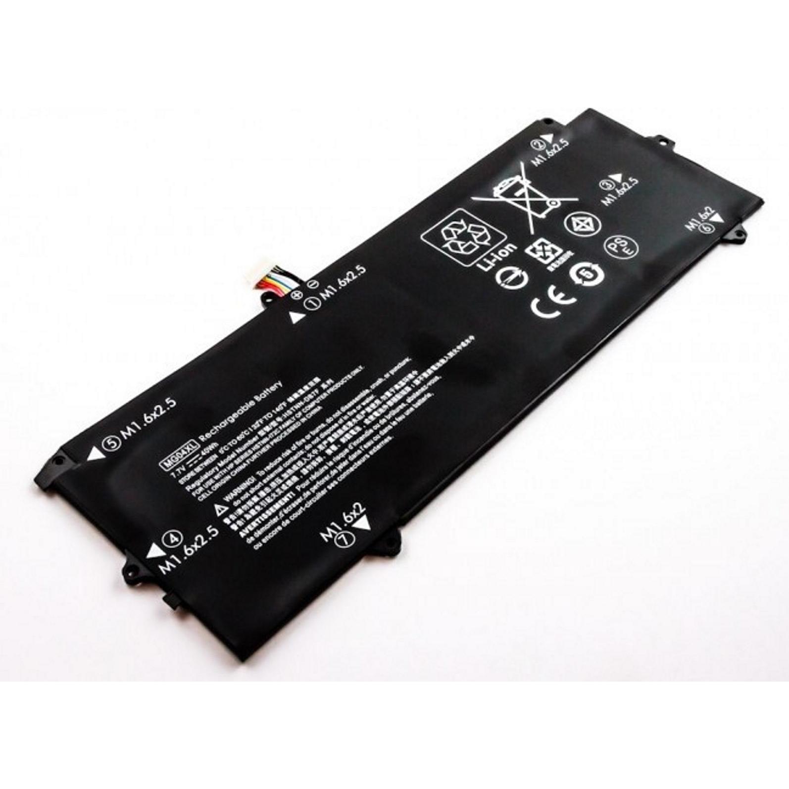 AGI Akku kompatibel mit HP Elite x2 1012 G1-Z3U16US (1 Zellen, 5195 mAh), Notebook Akku, Schwarz
