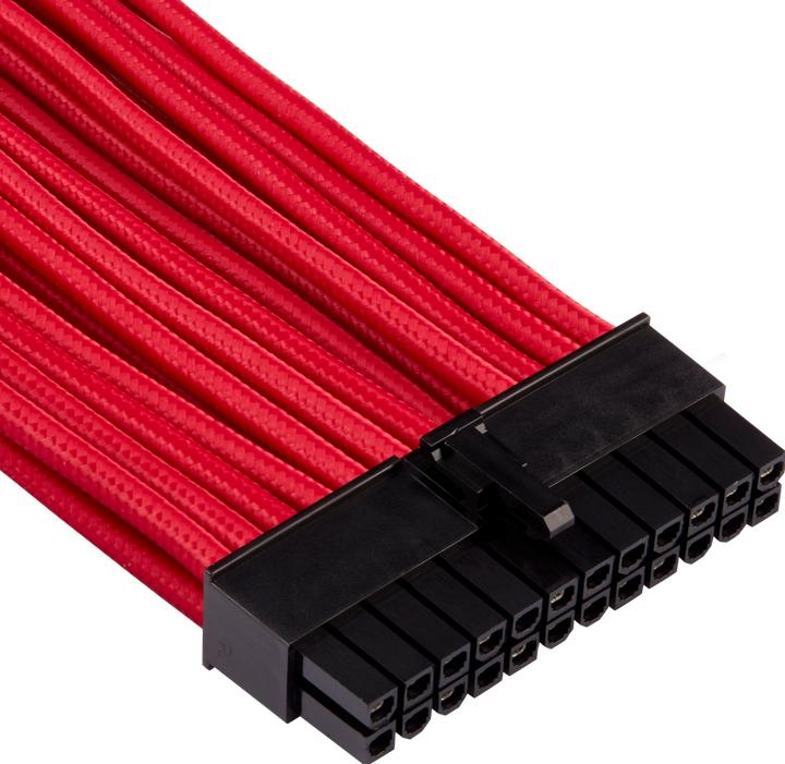 Actual product image Corsair Premium sleeved 24-pin ATX cable (Gen 4) (61 cm, 24 pin ATX)