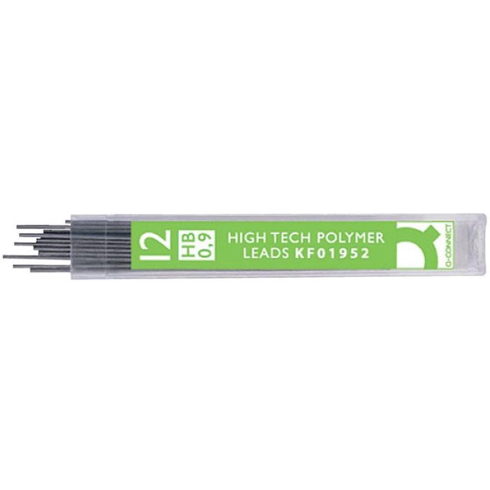 Thumbnail - Q-Connect, Ersatzpatrone, Feinminen 0,9 mm HB (Graphit)