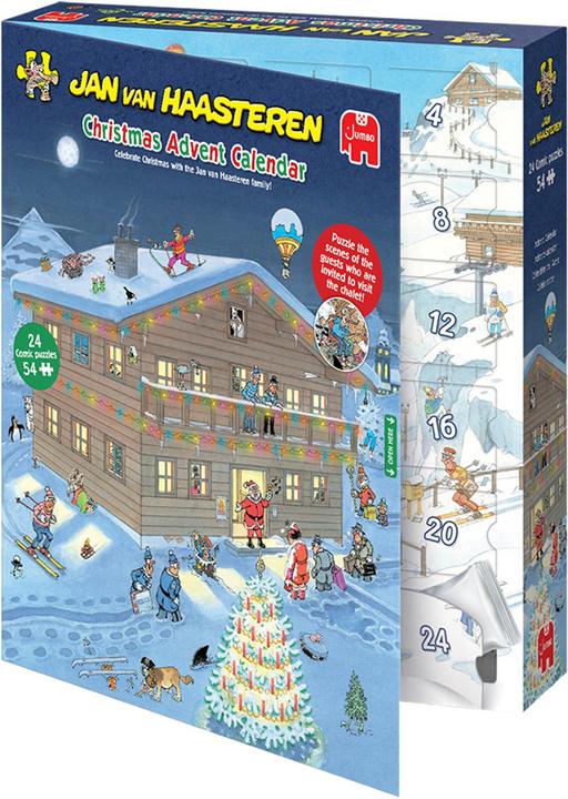 Actual product image Jumbo Jan van Haasteren Christmas Advent Calendar Puzzle 2025