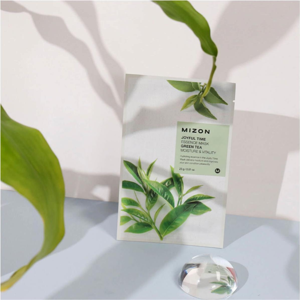 Thumbnail - Mizon, Gesichtsmaske, joyful time essence green tea