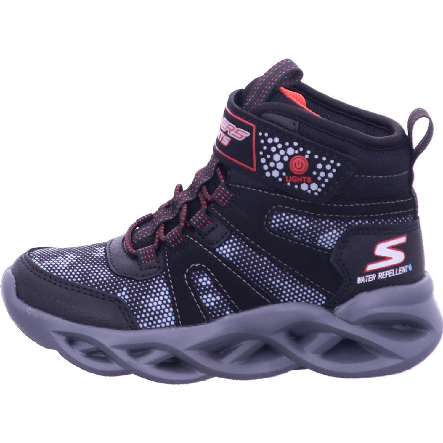 Thumbnail - Skechers, Herren, Boots + Stiefel, S Lights-Twisted-Brights-Zerrix, Schwarz, (31)