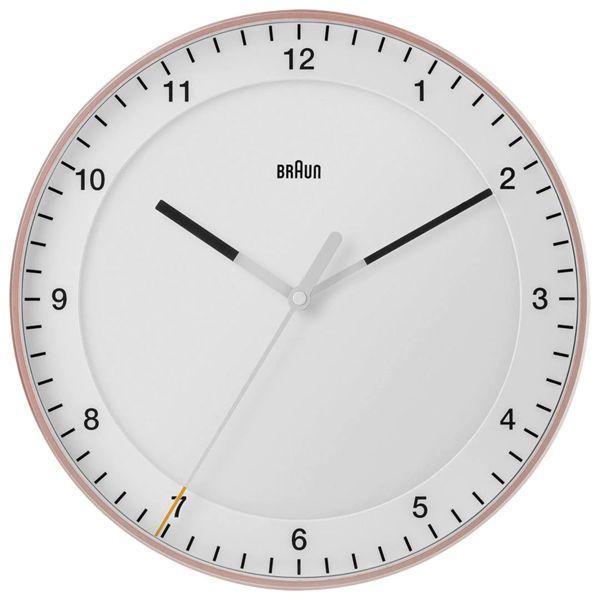 Produktbild Braun BC 17 PW DCF Funkwanduhr pink/weiss (30 cm)