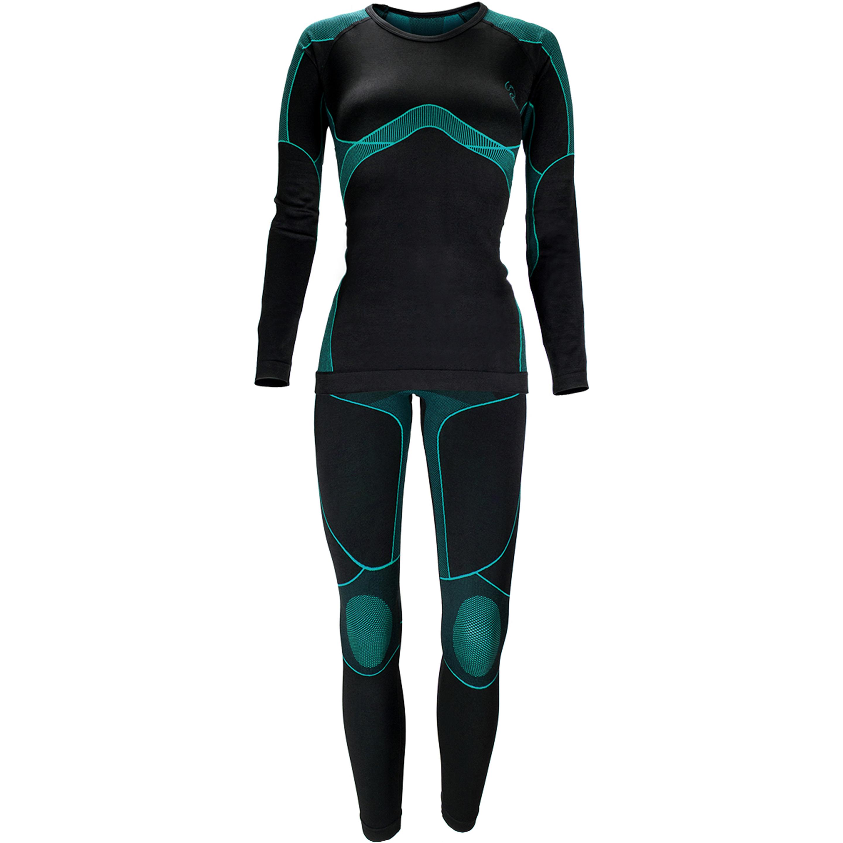 Black Snake, Damen, Funktionsunterhose, Set Viper (L), Schwarz, L