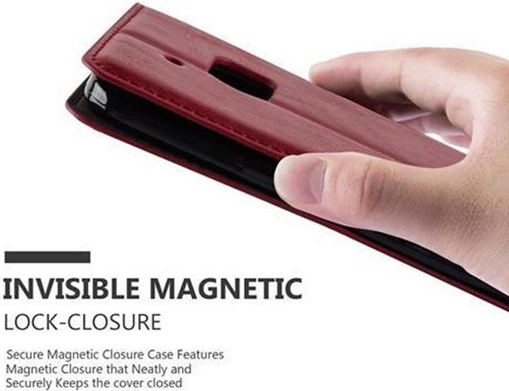 Actual product image Cadorabo Book Invisible Magnet Cover (HTC One 10)