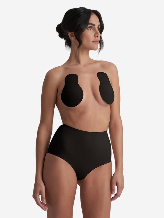 Actual product image Bye Bra Fabric Pull Ups - Black Size XL (Single pack, XL)