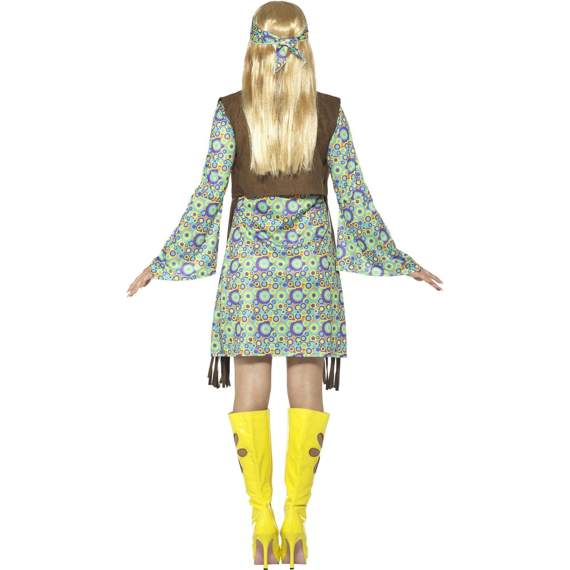 Thumbnail - Smiffys 60er Jahre Hippie Chick (M)