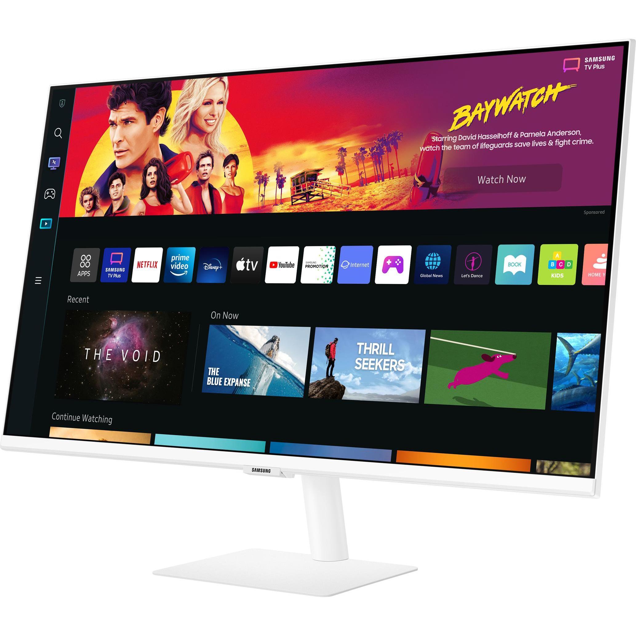 Samsung M70B (3840 x 2160 Pixel, 32"), Monitor, Weiss