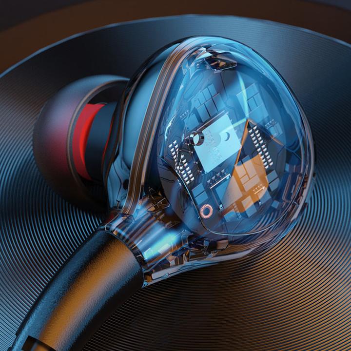 Actual product image Wekome YC06 Blackin series - HiFi headphones with 3.5 mm jack plug (white) (Cable)