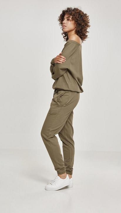 Actual product image Urban Classics Ladies Cold Shoulder Terry Jumpsuit (M)
