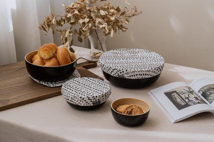 Actual product image Nuts Bowl Cover Ethno assorted Set of 3 (3 x)