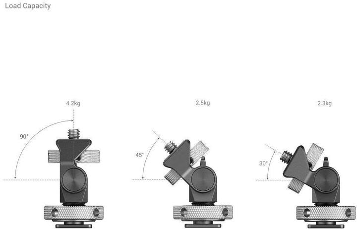 Produktbild SmallRig Swivel and Tilt Adjustable Monitor Mount with Cold Shoe Mount (Monitor Zubehör)