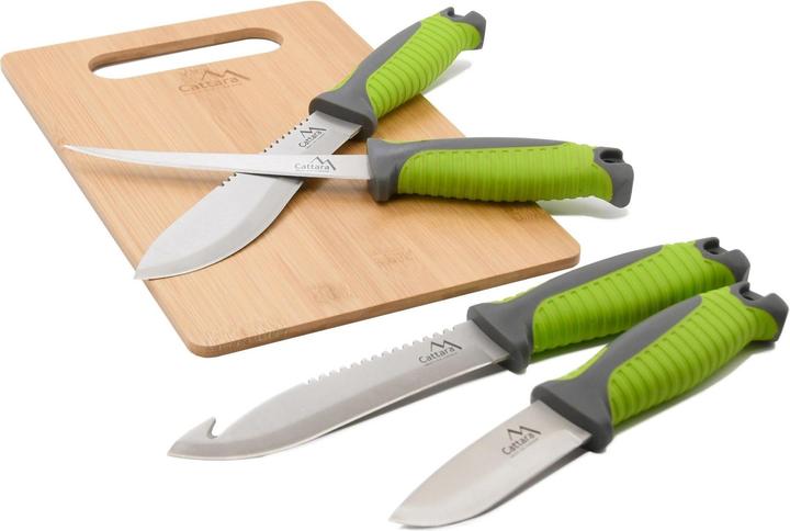 Cattara Barbecue knife set 4+1+1