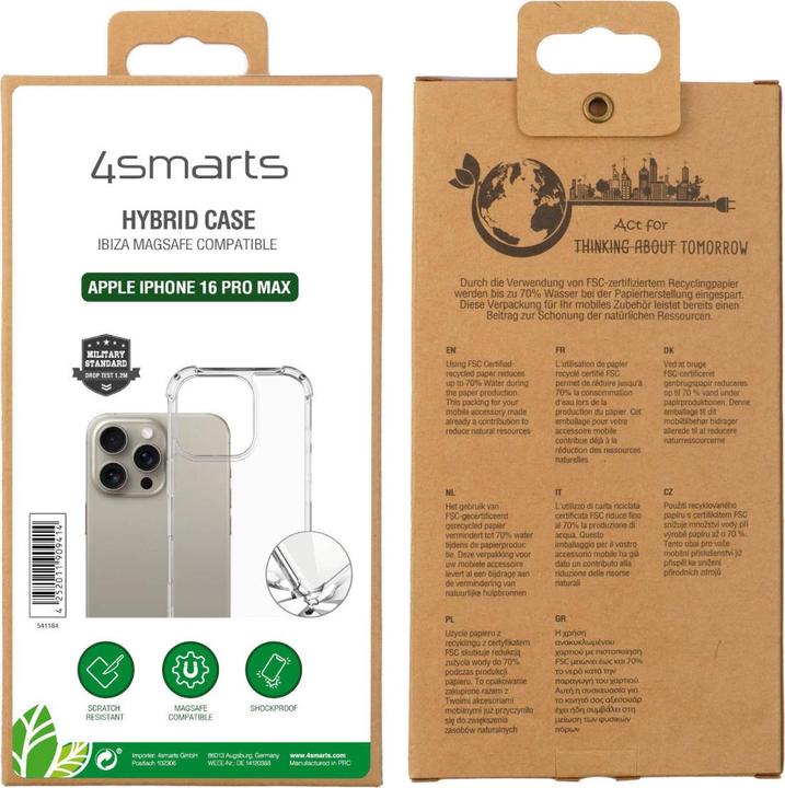 Produktbild 4smarts Hybrid Case Ibiza (Apple iPhone 16 Pro Max)