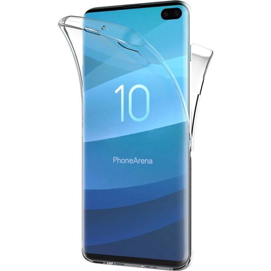 Screenguard 360° Screen & Body Protector Samsung Galaxy S10+ Hülle mit Folie (Samsung Galaxy S10+), Smartphone Hülle, Tr...