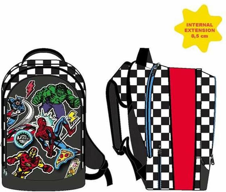 Produktbild The Avengers Schulrucksack Schwarz 41 Cm
