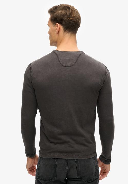 Actual product image Superdry Slub Ls Jersey Grandad Top (L)