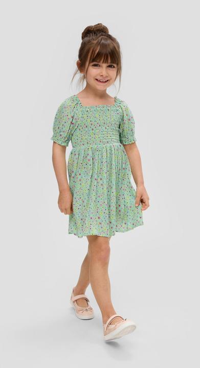 Produktbild S.Oliver Kleid Kleid mit Smock-Detail (104)