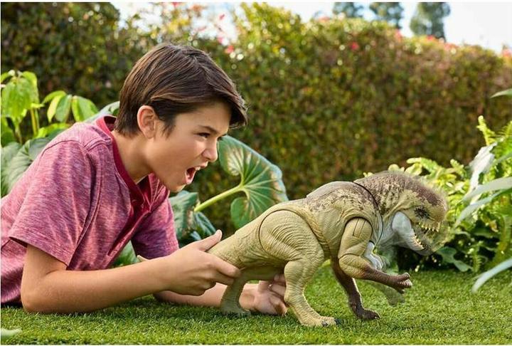 Actual product image Jurassic World Rebirth Rumble N Rampage Distortus Rex