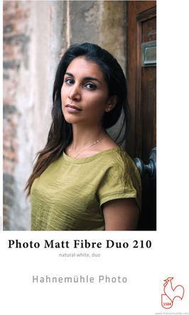 Produktbild Hahnemühle Photo Matt Fibre Duo A2 25 Blatt (210 g/m², A2, 25 Stk.)