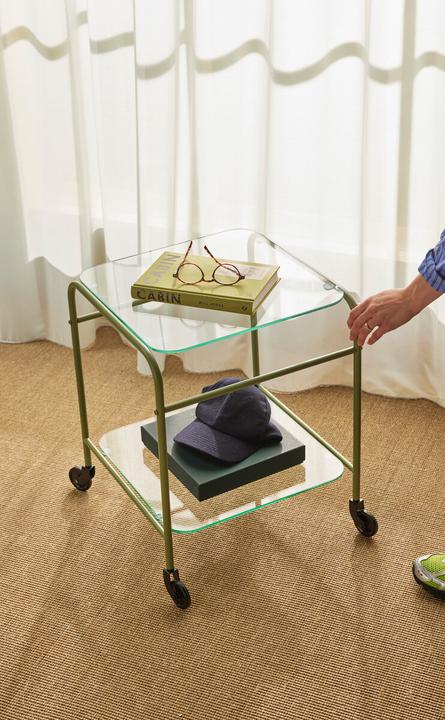 Image du produit Hübsch Chariot Zephyr vert