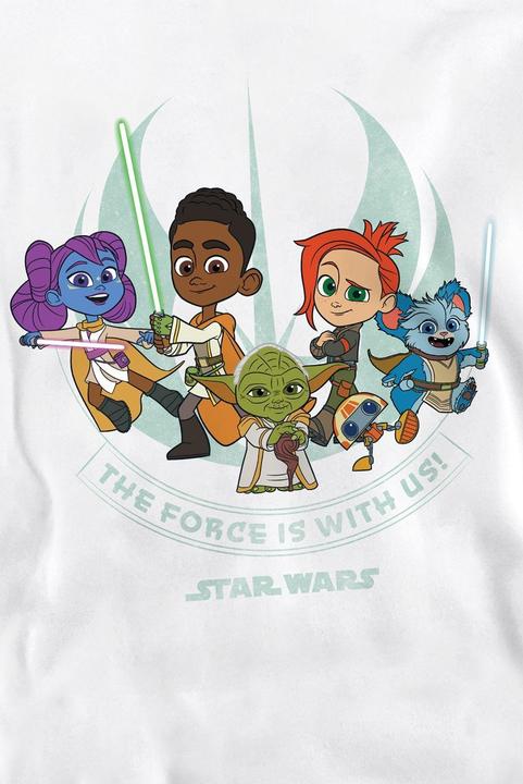 Immagine prodotto Star Wars Young Jedi Adventure The Force Is With Us Felpa Adulto Unisex (XL)