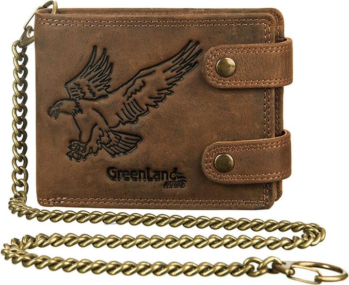 Actual product image Greenland Nature Montenegro wallet RFID leather 12 cm