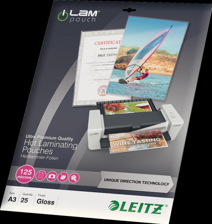 Produktbild Leitz Laminierfolie (A3, 25 Stück, 125 µm)