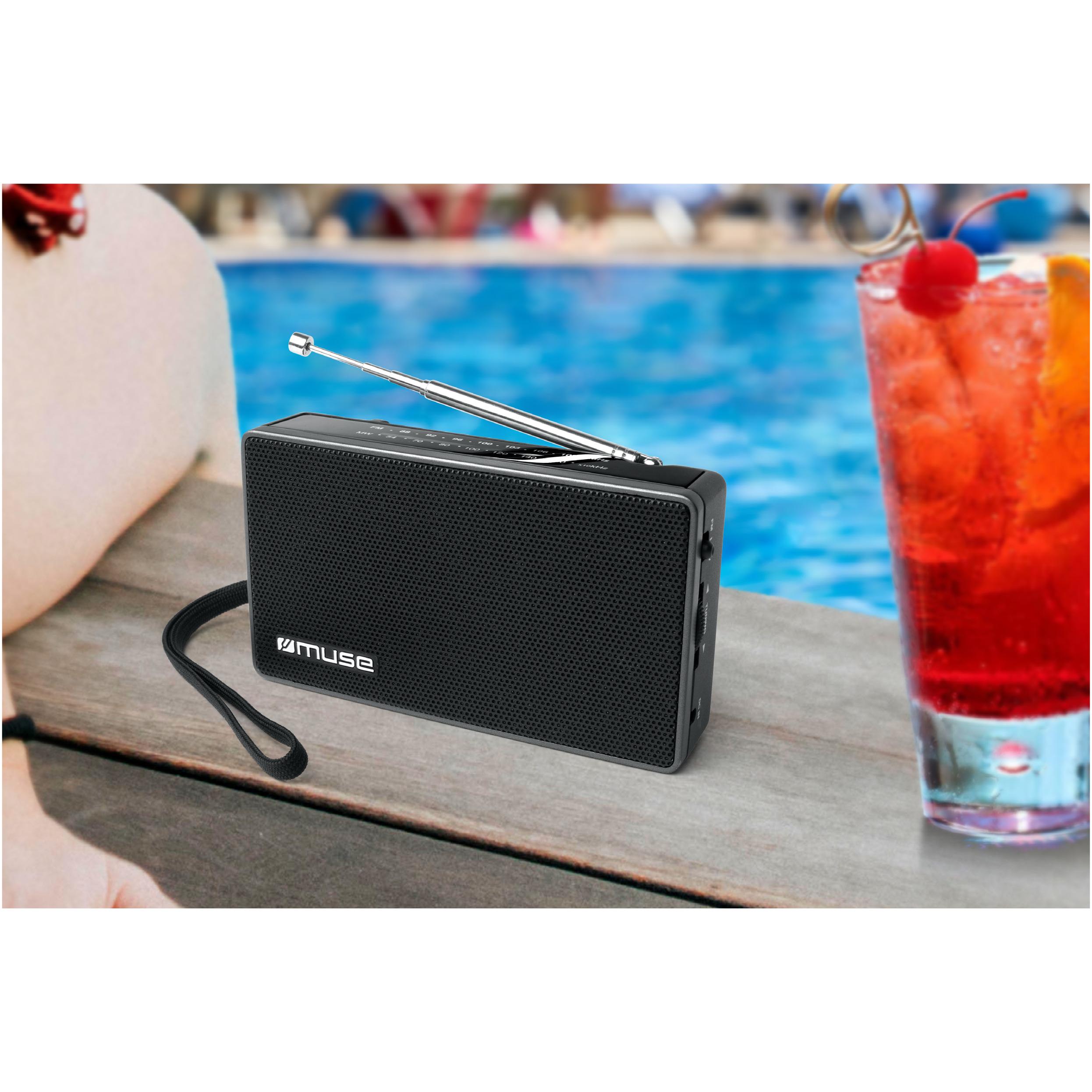 Thumbnail - Muse M-030R Black, 2-band portable radio (FM, MW), Radio, Schwarz