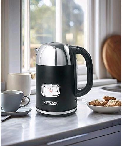 Produktbild Muse EdelstahlWasserkocherSchwarz (1.70 l)